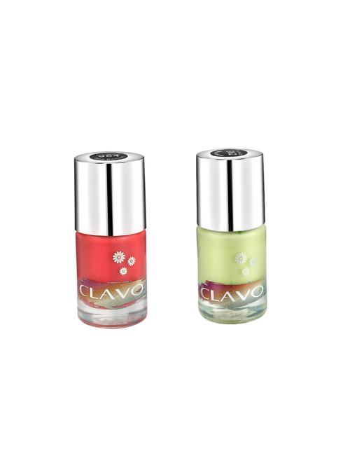 clavo perfect in pastel nail polish - combo of 2 - meadow, love balloon - 17693104 - Very Small Image - 1