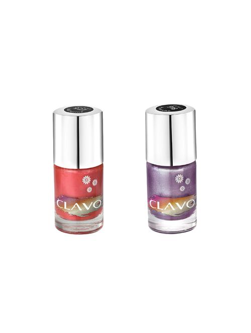 clavo midnight frost nail polish - combo of 2 - panache, ballerina - 17693107 - Very Small Image - 1