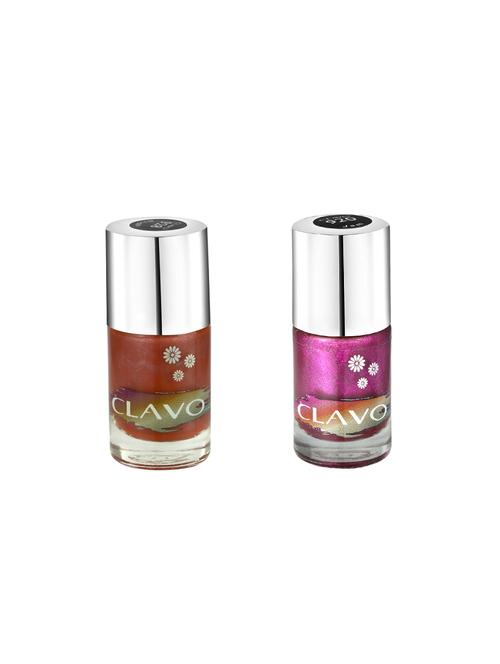clavo midnight frost nail polish - combo of 2 - jam, bricks - 17693109 - Very Small Image - 1