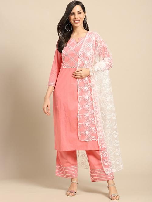 white net dupatta - 17693338 - Very Small Image - 1