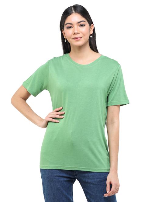 round neck solid tee - 17693604 - Very Small Image - 1