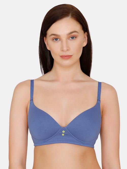 purple solid t-shirt bra - 17693750 - Very Small Image - 1
