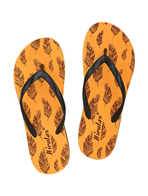 yellow toe separator flip flop - 17693813 - Very Small Image - 1