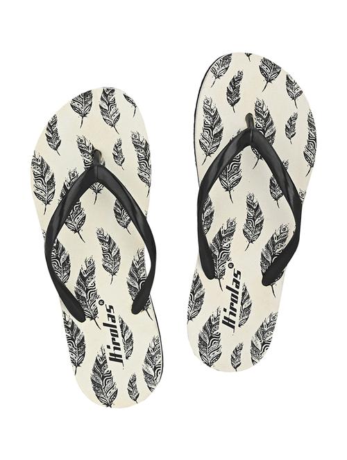 white toe separator flip flop - 17693815 - Very Small Image - 1