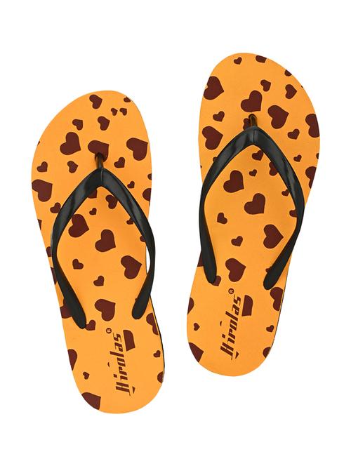 yellow toe separator flip flop - 17693816 - Very Small Image - 1