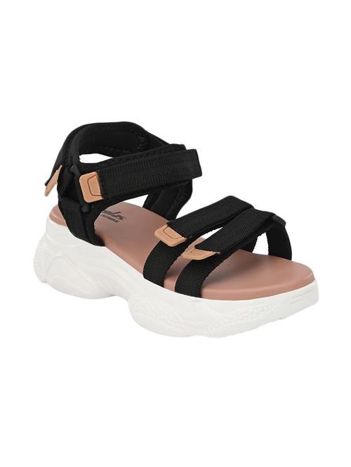 pink fabric floaters sandals - 17693822 - Very Small Image - 1