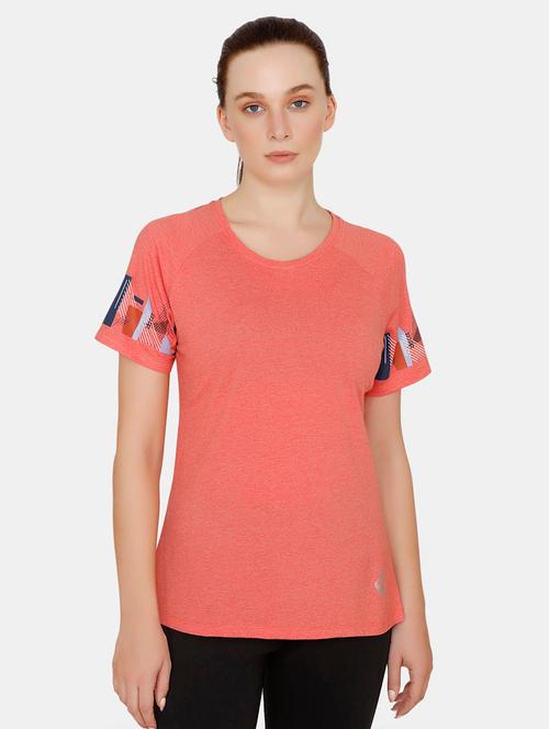 round neck printed tee - 17693910 - Very Small Image - 1