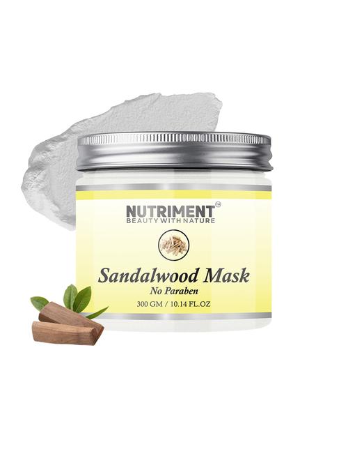 nutriment sandalwood mask 300gram, suitable for all skin types - 17694409 - Very Small Image - 1