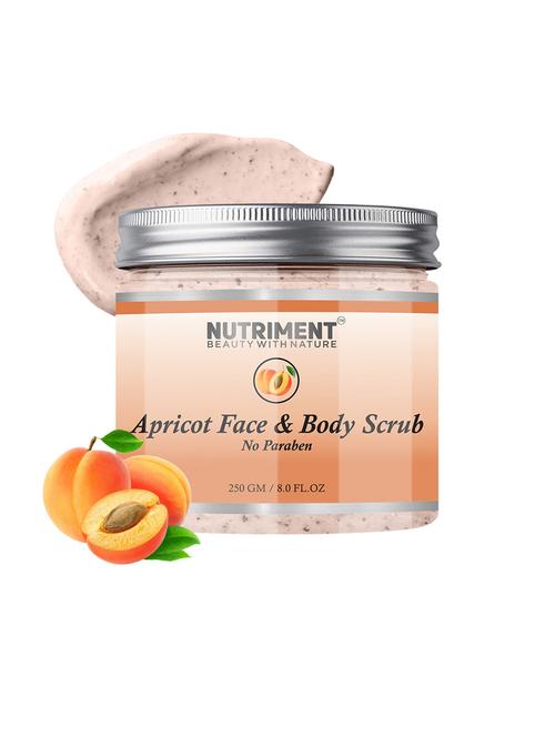 nutriment apricot scrub,250gram suitable for all skin types - 17694410 - Very Small Image - 1