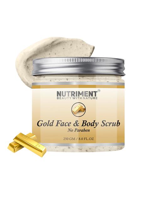 nutriment gold scrub,250gram suitable for all skin types - 17694420 - Very Small Image - 1