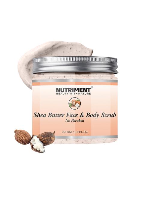 nutriment sheabutter scrub,250gram suitable for all skin types - 17694423 - Very Small Image - 1