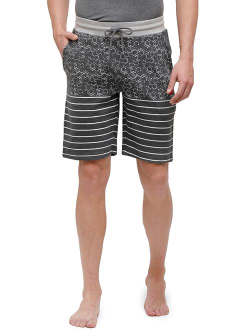 grey all over printed short - 17695888 - Very Small Image - 1