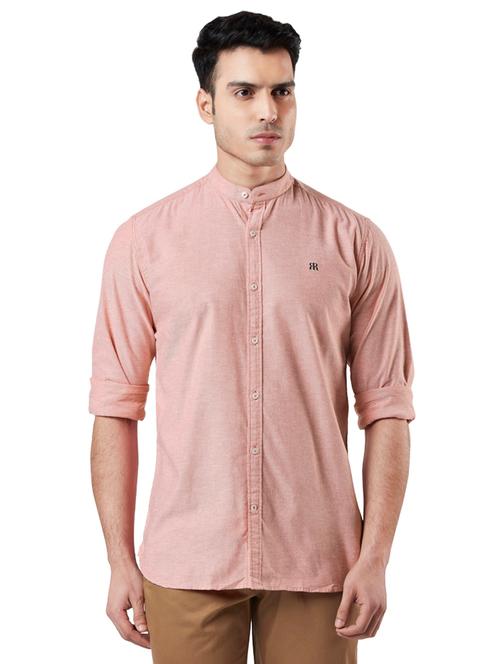 red solid casual shirt - 17696254 - Very Small Image - 1