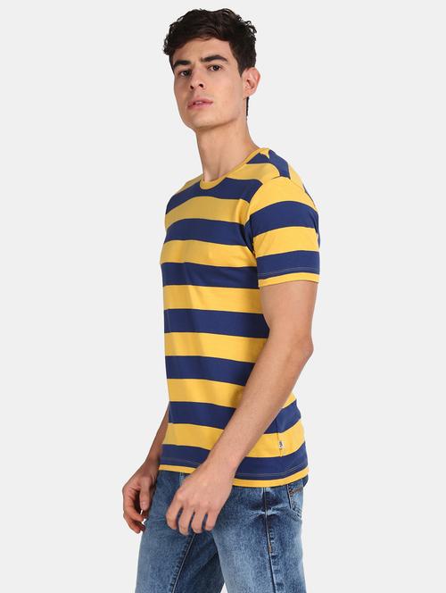yellow striped t-shirt - 17705280 - Very Small Image - 1
