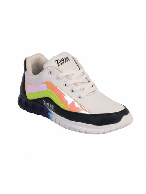 white lace up sport shoe - 17707224 - Very Small Image - 1