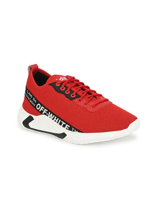 red lace up sport shoe - 17707230 - Very Small Image - 1