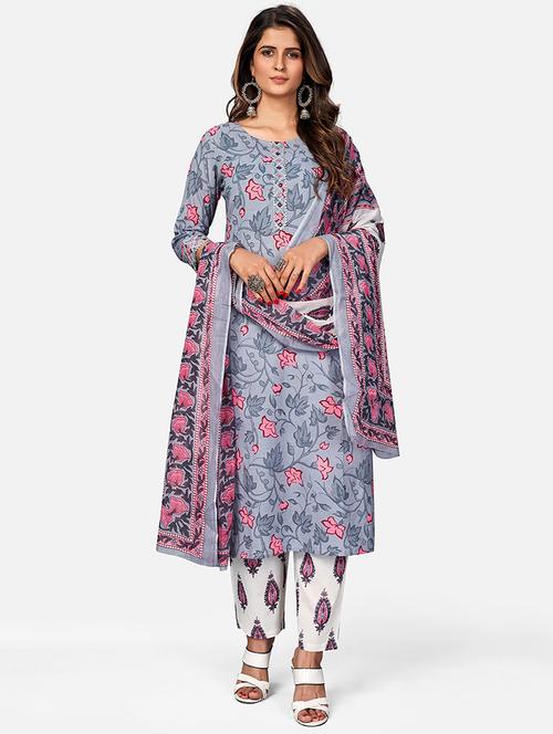 floral suit set - 17709344 - Very Small Image - 1