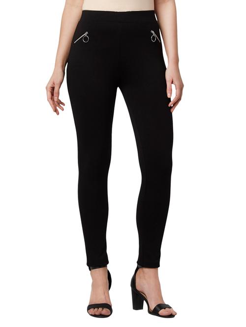 high rise flat front trouser - 17710610 - Very Small Image - 1
