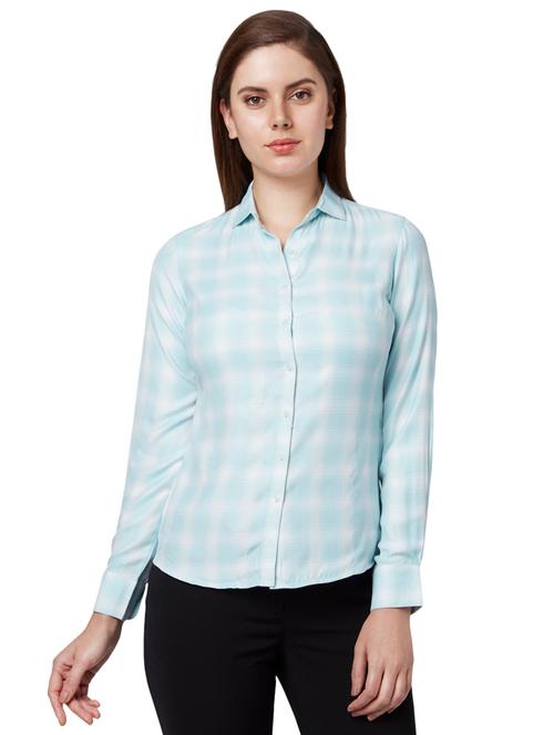 long sleeved checkered shirt - 17710629 - Very Small Image - 1