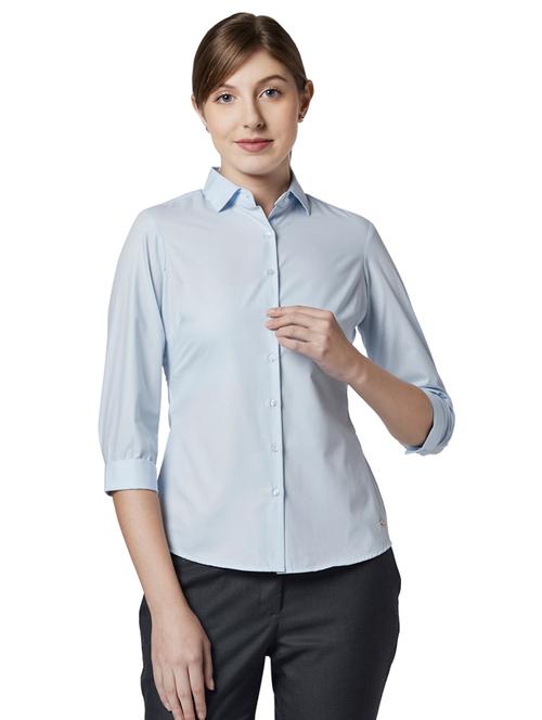 curved hem regular shirt - 17710644 - Very Small Image - 1
