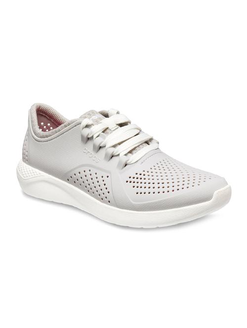 grey croslite laceup casual shoes - 17726609 - Very Small Image - 1
