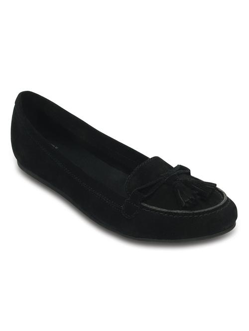 black synthetic slip on loafers - 17726937 - Very Small Image - 1