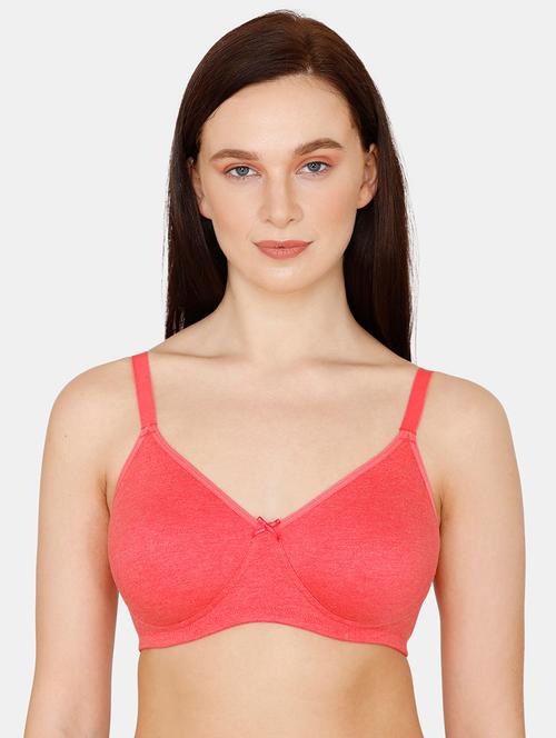 red solid regular bra - 17727236 - Very Small Image - 1