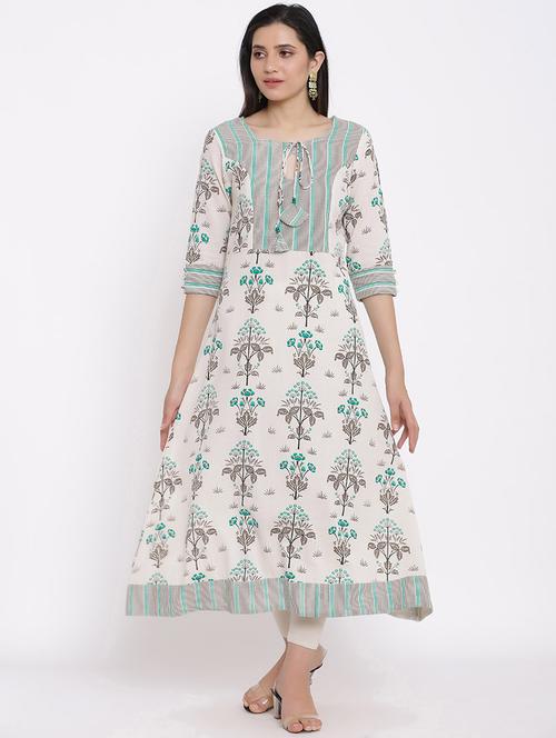 women's a-line kurta - 17727329 - Very Small Image - 1