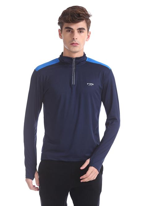 navy blue solid sweatshirt - 17728872 - Very Small Image - 1