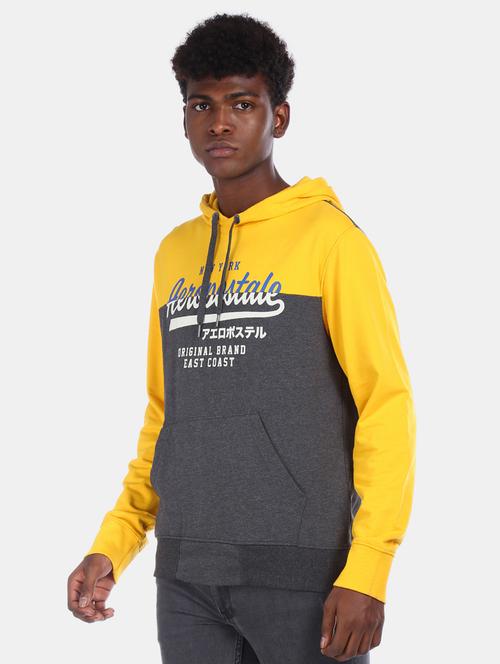 yellow printed cut & sew sweatshirt - 17729088 - Very Small Image - 1