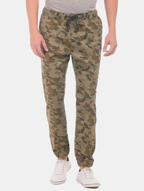 olive green camouflage jogger - 17731968 - Very Small Image - 1