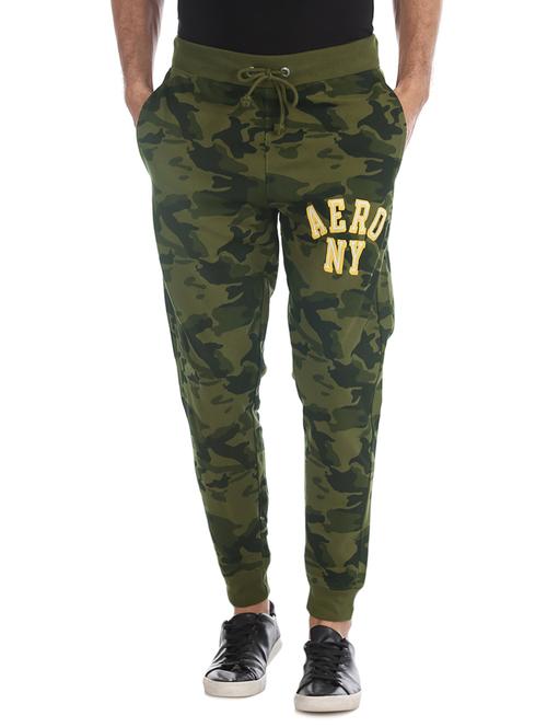 olive green camouflage jogger - 17731978 - Very Small Image - 1