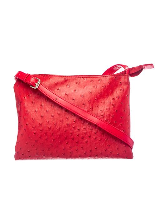 cherry leather sling bag - 17732606 - Very Small Image - 1