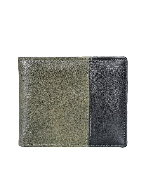 olive leather wallet - 17732620 - Very Small Image - 1