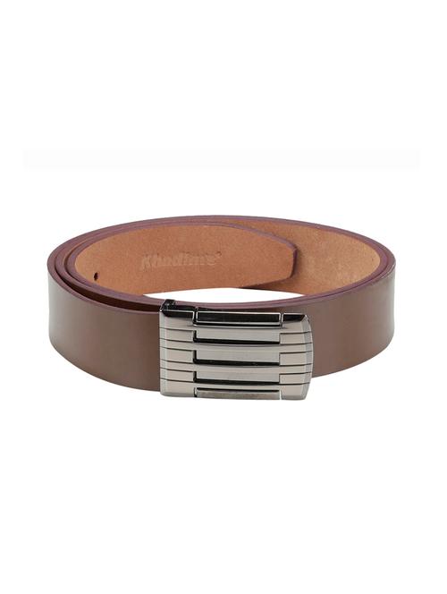 brown leather belt - 17732642 - Very Small Image - 1