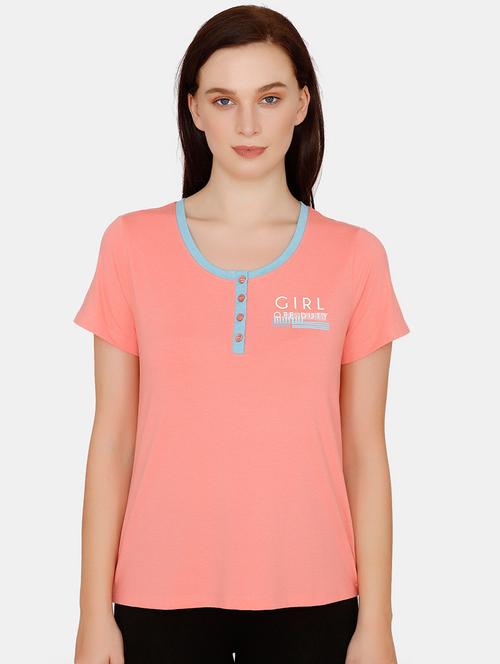 round neck solid tee - 17732657 - Very Small Image - 1
