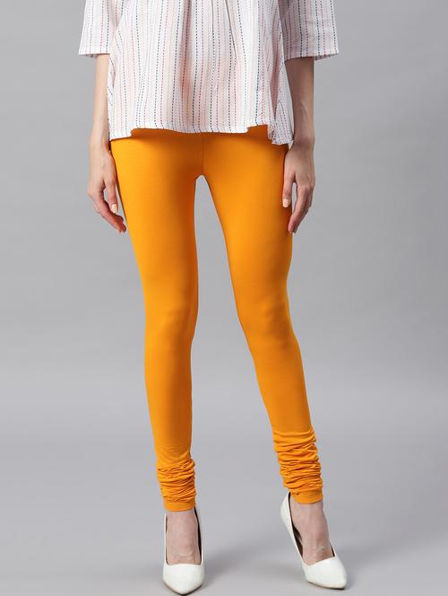 full length solid leggings - 17735204 - Very Small Image - 1