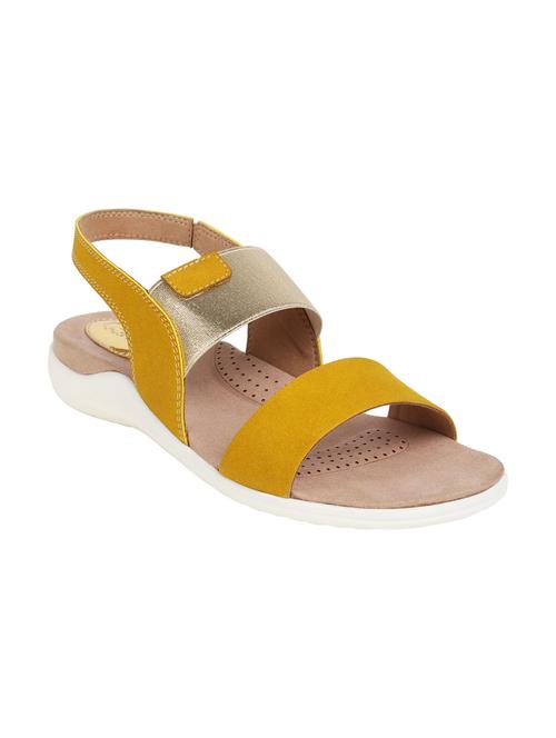 yellow back strap sandal - 17735553 - Very Small Image - 1