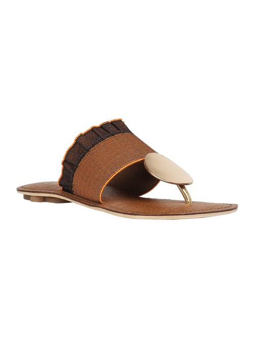 tan synthetic tstrap sandals - 17735613 - Very Small Image - 1