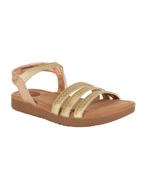 gold ankle strap sandal - 17735669 - Very Small Image - 1