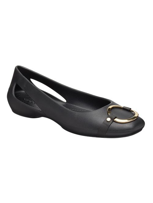 black croslite slip on ballerina - 17737676 - Very Small Image - 1