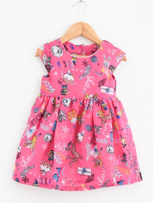 purple floral frock - 17738262 - Very Small Image - 1