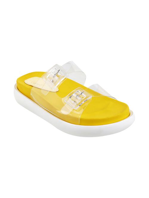 yellow slip on sandal - 17738499 - Very Small Image - 1
