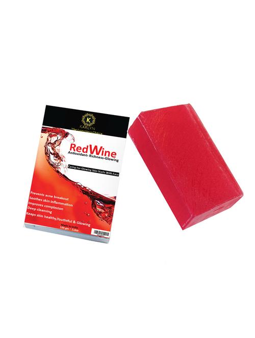 enriched red wine skin brightining soap - 17740206 - Very Small Image - 1