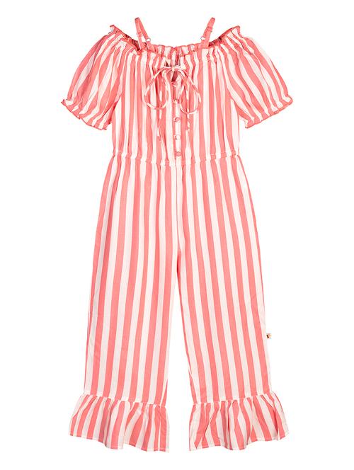 pink viscose full length jumpsuit twin sets & jump suit - 17740573 - Very Small Image - 1
