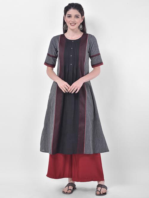 women's a-line kurta - 17740956 - Very Small Image - 1