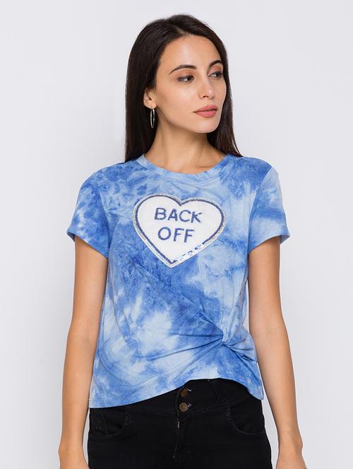 women's all over print crew neck t-shirt - 17742279 - Very Small Image - 1
