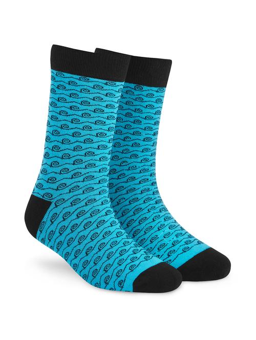 men printed full length sock - 17742866 - Very Small Image - 1