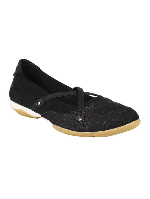 black synthetic slip on ballerina - 17743722 - Very Small Image - 1