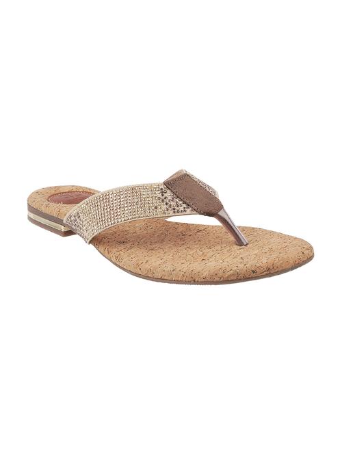 gold slip on flip flop - 17743907 - Very Small Image - 1
